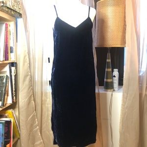 ASOS | Silk Velvet Cami Midi Dress | SZ2